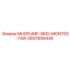 2657899445 MUDPUMP-SKID-MONTED-T4W Epiroc