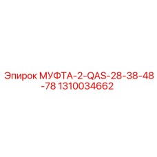 1310034662 МУФТА-2-QAS-28-38-48-78 Epiroc