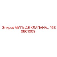 1630801009 МУЛЬТИКЛАПАН Epiroc