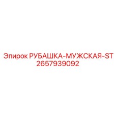 2657939092 РУБАШКА-МУЖСКАЯ-ST Epiroc
