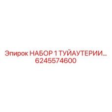 6245574600 НАБОР 1 ТУЙАУТЕРИИ Epiroc