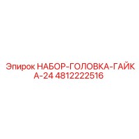 4812222516 НАБОР-ГОЛОВКА-ГАЙКА-24 Epiroc