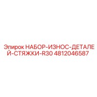 4812046587 НАБОР-ИЗНОС-ДЕТАЛЕЙ-СТЯЖКИ-R30 Epiroc