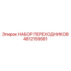4812159581 НАБОР ПЕРЕХОДНИКОВ Epiroc