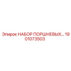 1901073503 НАБОР ПОРШНЕВЫХ Epiroc