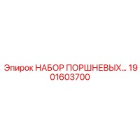 1901603700 НАБОР ПОРШНЕВЫХ Epiroc