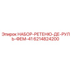 6214824200 НАБОР-РЕТЕНЮ-ДЕ-РУЛЬ-ФЕМ-41 Epiroc