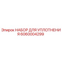 6060004299 НАБОР ДЛЯ УПЛОТНЕНИЯ Epiroc