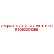 6060004299 НАБОР ДЛЯ УПЛОТНЕНИЯ Epiroc
