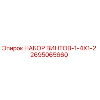 2695065660 НАБОР ВИНТОВ-1-4X1-2 Epiroc