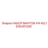 1636301256 НАБОР ВИНТОВ-P4-KQ Epiroc