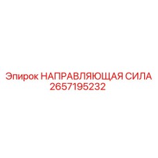 2657195232 НАПРАВЛЯЮЩАЯ СИЛА Epiroc