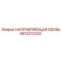 4812272320 НАПРАВЛЯЮЩАЯ ОБУВЬ Epiroc