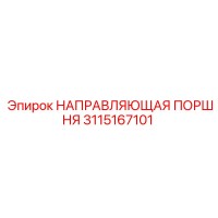 3115167101 НАПРАВЛЯЮЩАЯ ПОРШНЯ Epiroc
