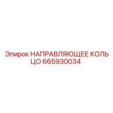 665930034 НАПРАВЛЯЮЩЕЕ КОЛЬЦО Epiroc