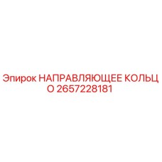 2657228181 НАПРАВЛЯЮЩЕЕ КОЛЬЦО Epiroc