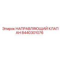 8440301076 НАПРАВЛЯЮЩИЙ КЛАПАН Epiroc
