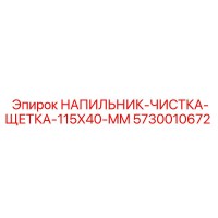 5730010672 НАПИЛЬНИК-ЧИСТКА-ЩЕТКА-115X40-MM Epiroc