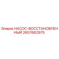 2657662975 НАСОС-ВОССТАНОВЛЕННЫЙ Epiroc