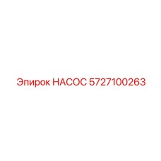 5727100263 НАСОС Epiroc