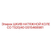 GS15468981 ШКИВ НАТЯЖНОЙ КОЛЕСО TS20/40 Epiroc