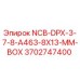 3702747400 NCB-DPX-3-7-8-A463-8X13-MM-BOX Epiroc