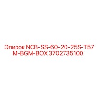 3702735100 NCB-SS-60-20-25S-T57M-BGM-BOX Epiroc