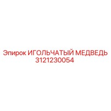 3121230054 ИГОЛЬЧАТЫЙ МЕДВЕДЬ Epiroc