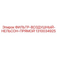 1310034925 ФИЛЬТР-ВОЗДУШНЫЙ-НЕЛЬСОН-ПРЯМОЙ Epiroc