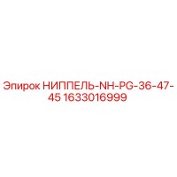 1633016999 НИППЕЛЬ-NH-PG-36-47-45 Epiroc