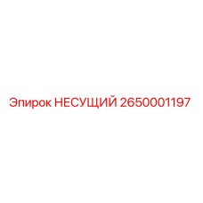 Оригинальная деталь НЕСУЩИЙ 2650001197 производителя Epiroc