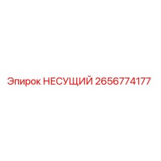 2656774177 НЕСУЩИЙ (Epiroc)