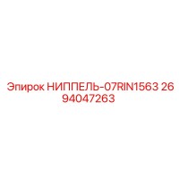 2694047263 НИППЕЛЬ-07RIN1563 Epiroc