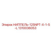 1310036053 НИППЕЛЬ-125NPT-X-1-5-L Epiroc