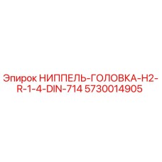 5730014905 НИППЕЛЬ-ГОЛОВКА-H2-R-1-4-DIN-714 Epiroc