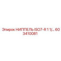 603410081 НИППЕЛЬ ISO7-R 1 1/… Epiroc
