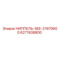 6271938800 НИППЕЛЬ-SEE-21970600 Epiroc