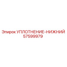 57599979 УПЛОТНЕНИЕ-НИЖНИЙ (Epiroc)