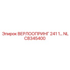 Прецизионный верлоопринг 241 1 арт. NLC8345400 для оборудования Epiroc