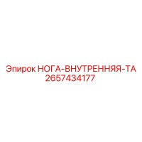 2657434177 НОГА-ВНУТРЕННЯЯ-ТА Epiroc