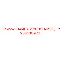 2236100922 ШАЙБА 22X8X3 NR65 Epiroc