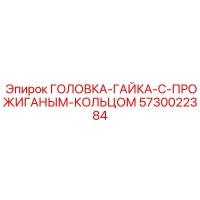 5730022384 ГОЛОВКА-ГАЙКА-С-ПРОЖИГАНЫМ-КОЛЬЦОМ Epiroc