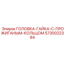 5730022384 ГОЛОВКА-ГАЙКА-С-ПРОЖИГАНЫМ-КОЛЬЦОМ Epiroc