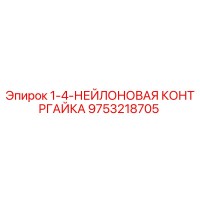 9753218705 1-4-НЕЙЛОНОВАЯ КОНТРГАЙКА Epiroc