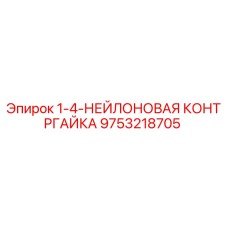 9753218705 1-4-НЕЙЛОНОВАЯ КОНТРГАЙКА Epiroc