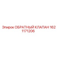 1621171206 ОБРАТНЫЙ КЛАПАН Epiroc