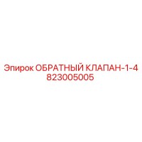823005005 ОБРАТНЫЙ КЛАПАН-1-4 Epiroc