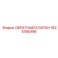 1625166496 ОБРАТНЫЙ КЛАПАН Epiroc
