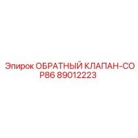 89012223 ОБРАТНЫЙ КЛАПАН-COP86 | Epiroc