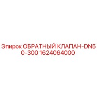 1624064000 ОБРАТНЫЙ КЛАПАН-DN50-300 Epiroc
